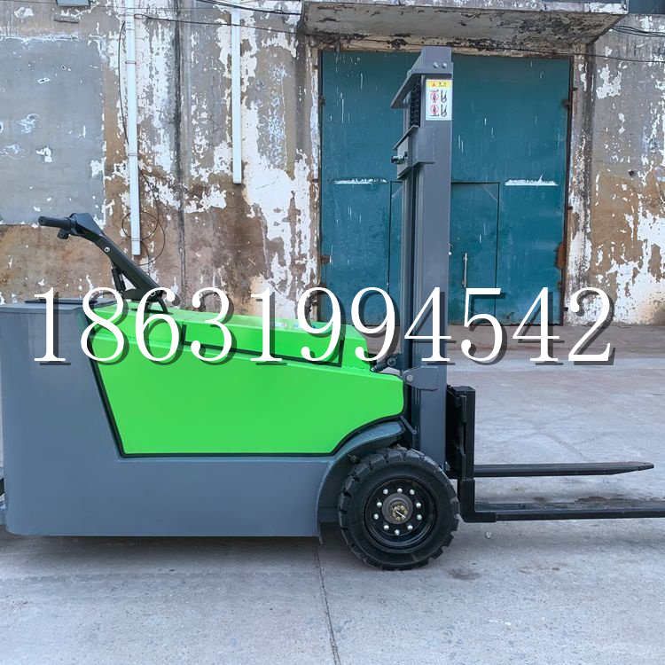 荆州市小型电动叉车1吨2吨步行站驾式电瓶堆高充电装卸车液压升降车铲车